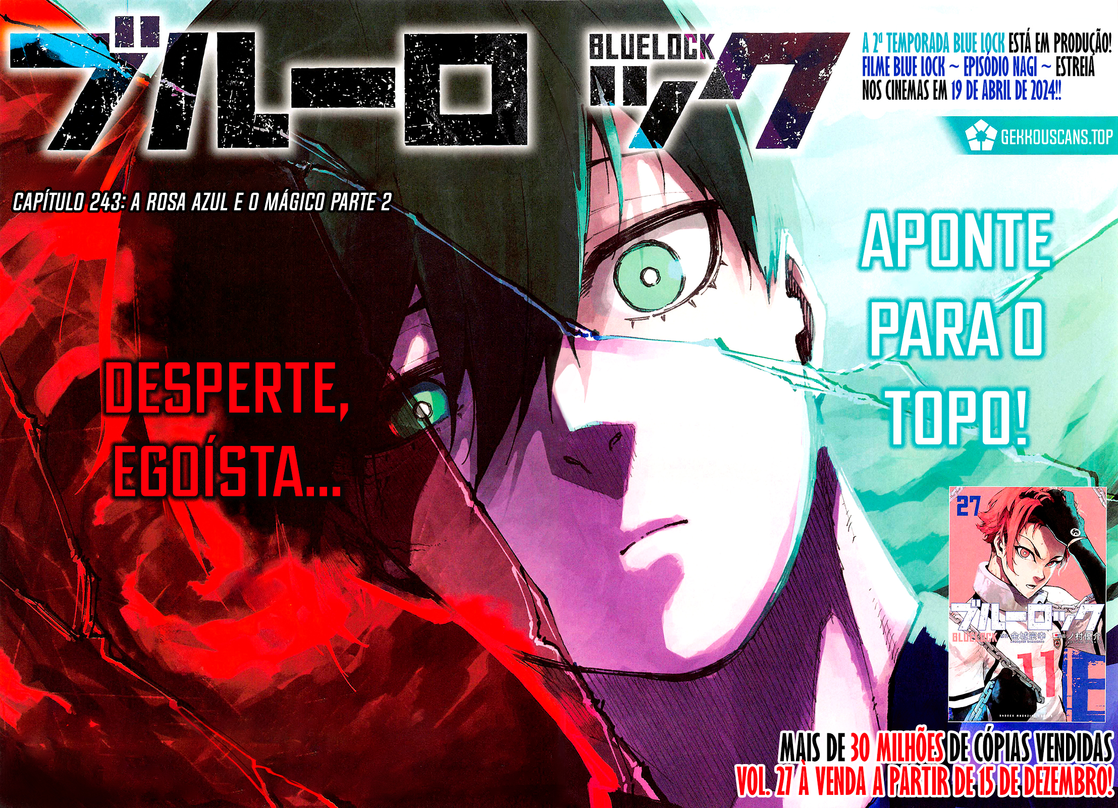 Blue Lock Capítulo 243 – Mangás Chan